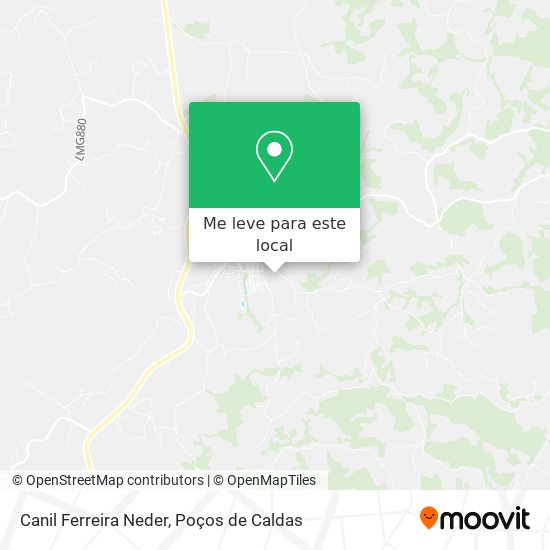 Canil Ferreira Neder mapa