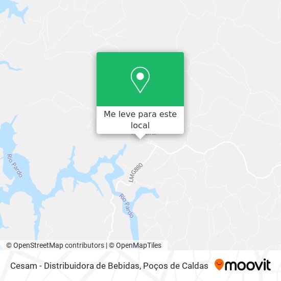 Cesam - Distribuidora de Bebidas mapa