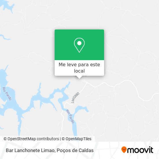 Bar Lanchonete Limao mapa