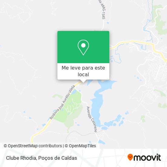 Clube Rhodia mapa