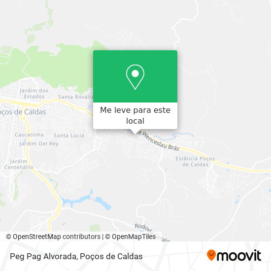 Peg Pag Alvorada mapa