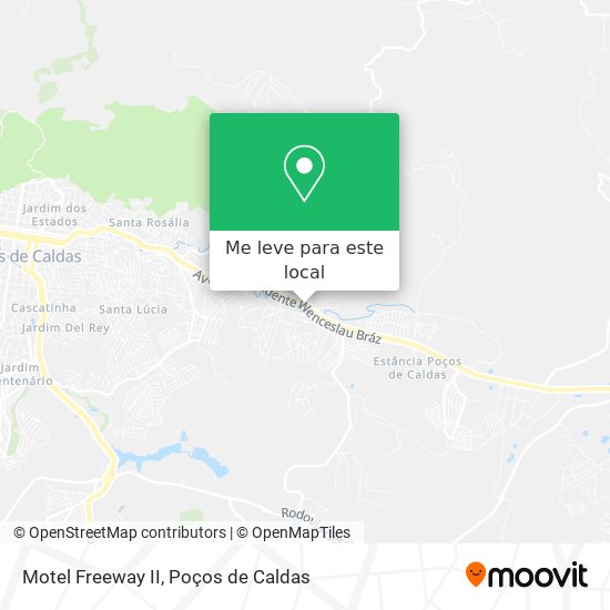 Motel Freeway II mapa