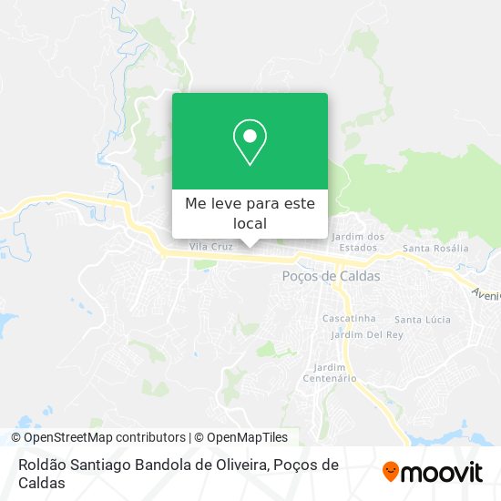Roldão Santiago Bandola de Oliveira mapa