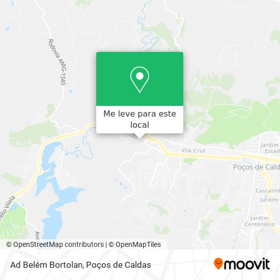 Ad Belém Bortolan mapa