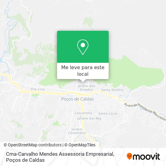 Cma-Carvalho Mendes Assessoria Empresarial mapa