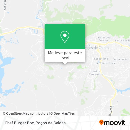 Chef Burger Box mapa