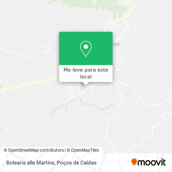 Bolearia alle Martins mapa