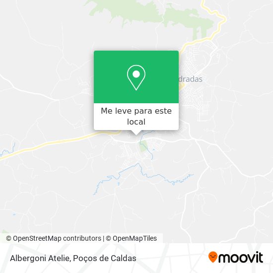 Albergoni Atelie mapa