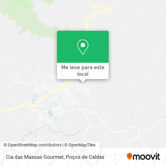 Cia das Massas Gourmet mapa