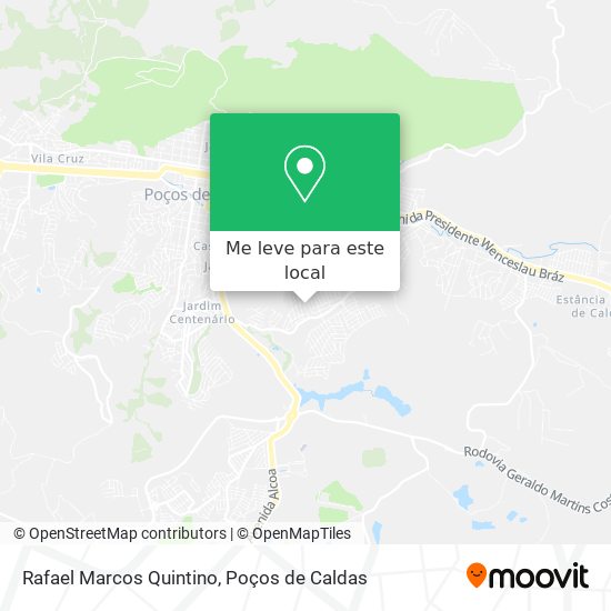 Rafael Marcos Quintino mapa