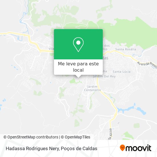 Hadassa Rodrigues Nery mapa