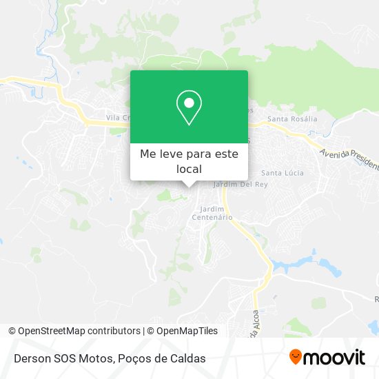 Derson SOS Motos mapa