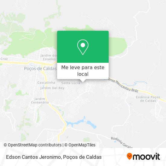 Edson Cantos Jeronimo mapa
