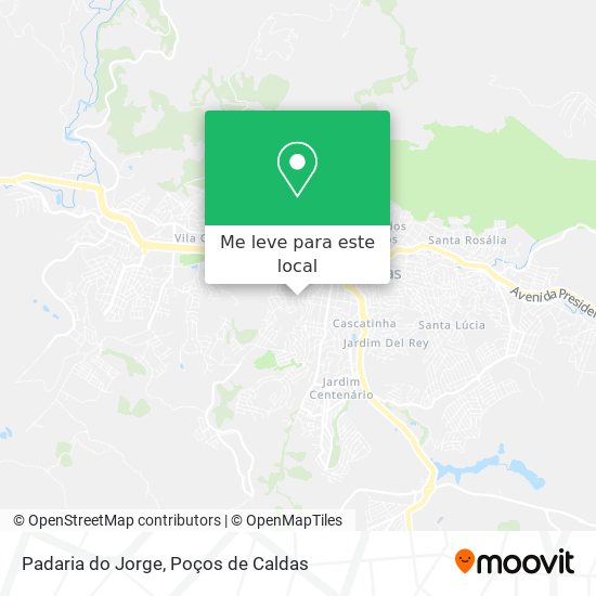 Padaria do Jorge mapa