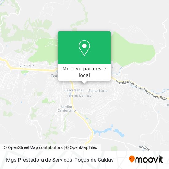 Mgs Prestadora de Servicos mapa