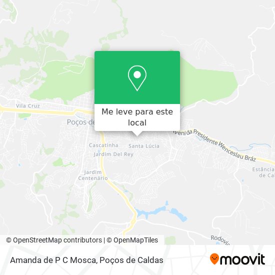 Amanda de P C Mosca mapa