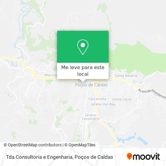 Tda Consultoria e Engenharia mapa