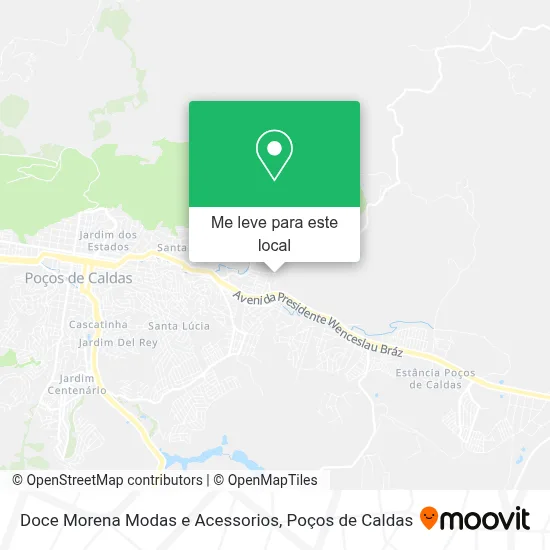 Doce Morena Modas e Acessorios mapa