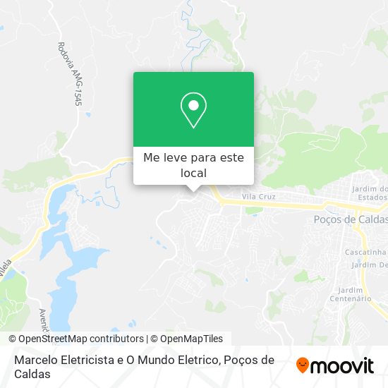 Marcelo Eletricista e O Mundo Eletrico mapa