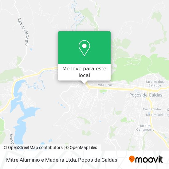 Mitre Aluminio e Madeira Ltda mapa