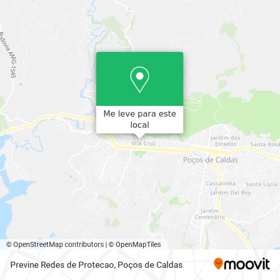 Previne Redes de Protecao mapa