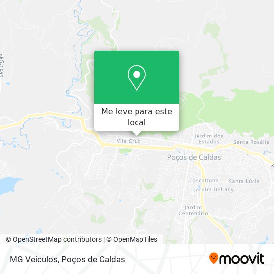 MG Veiculos mapa