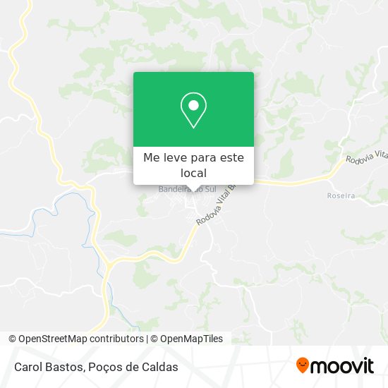 Carol Bastos mapa