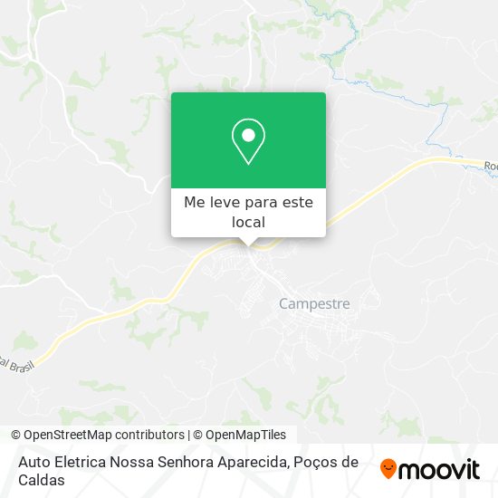 Auto Eletrica Nossa Senhora Aparecida mapa