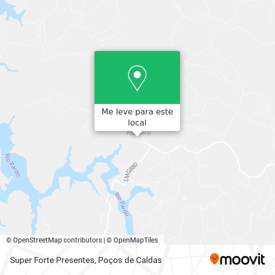 Super Forte Presentes mapa
