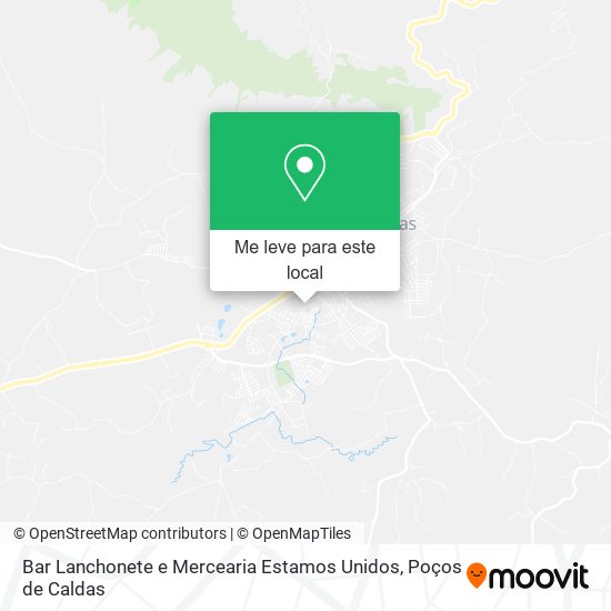Bar Lanchonete e Mercearia Estamos Unidos mapa