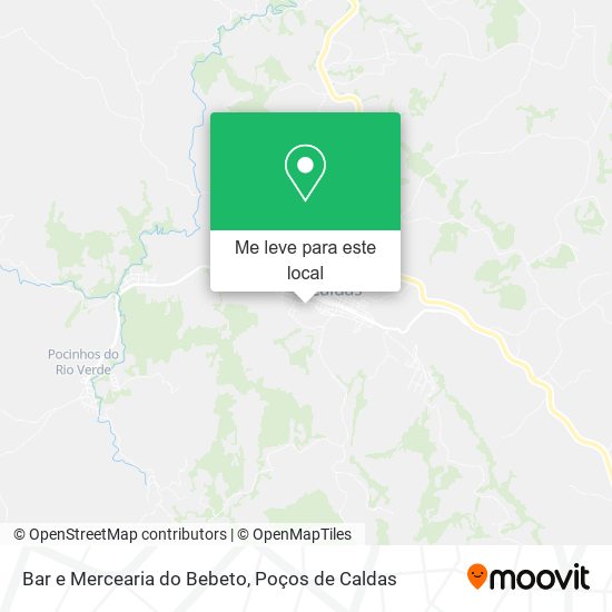 Bar e Mercearia do Bebeto mapa