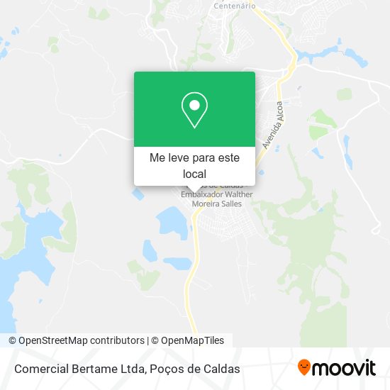 Comercial Bertame Ltda mapa