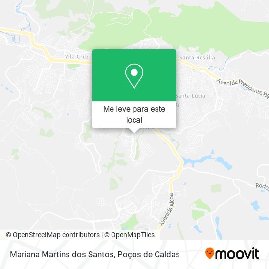 Mariana Martins dos Santos mapa