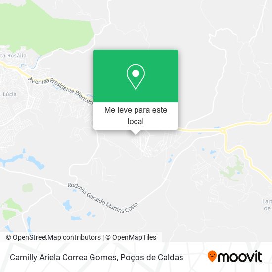 Camilly Ariela Correa Gomes mapa