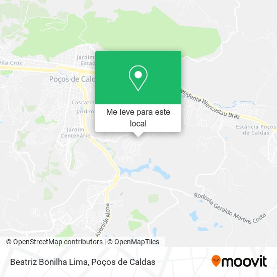 Beatriz Bonilha Lima mapa