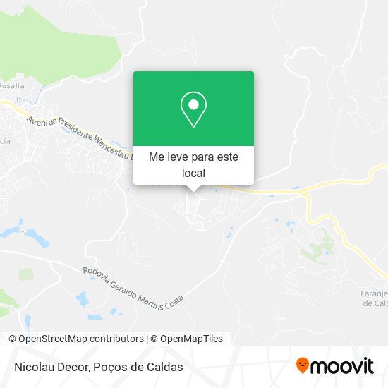 Nicolau Decor mapa