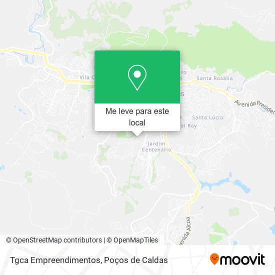 Tgca Empreendimentos mapa