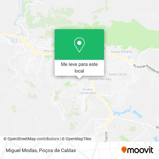 Miguel Modas mapa