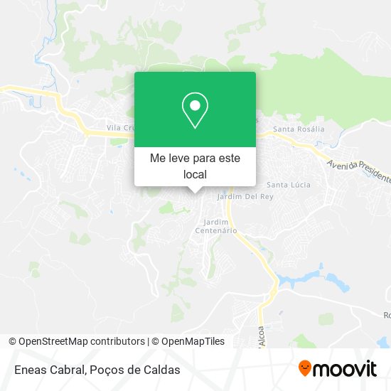 Eneas Cabral mapa