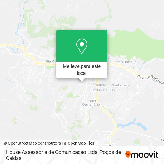 House Assessoria de Comunicacao Ltda mapa