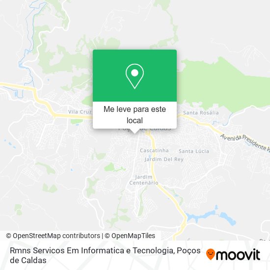 Rmns Servicos Em Informatica e Tecnologia mapa