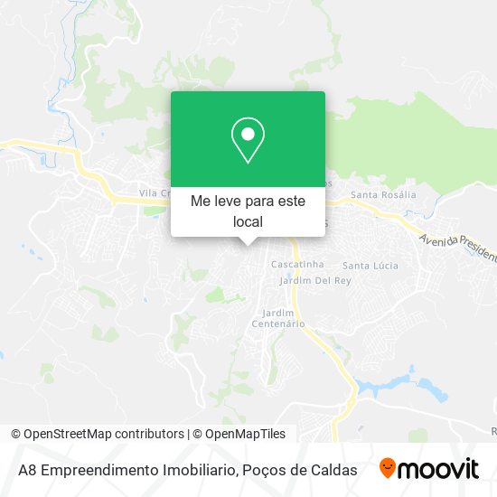 A8 Empreendimento Imobiliario mapa