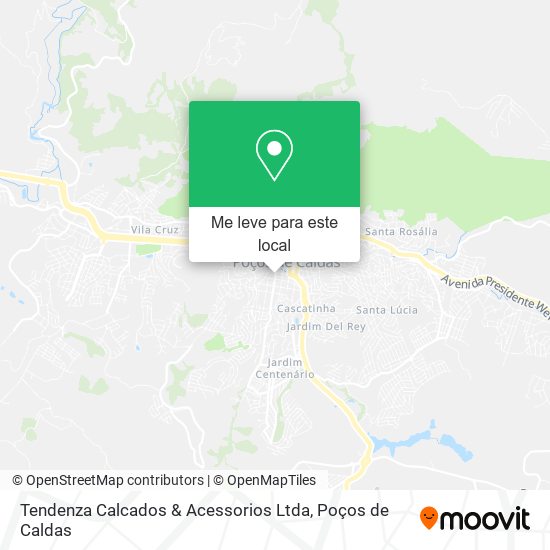 Tendenza Calcados & Acessorios Ltda mapa