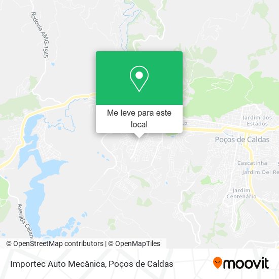 Importec Auto Mecânica mapa