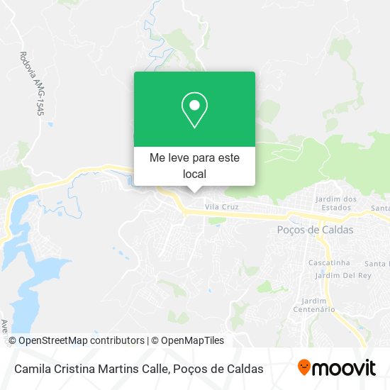 Camila Cristina Martins Calle mapa