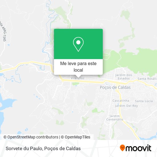 Sorvete du Paulo mapa