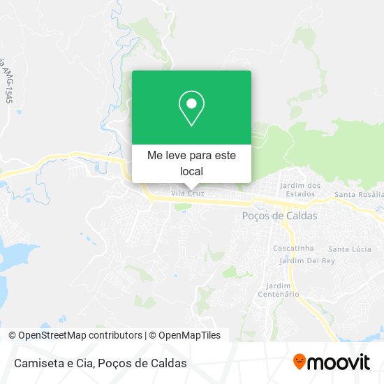 Camiseta e Cia mapa