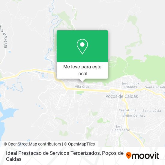 Ideal Prestacao de Servicos Tercerizados mapa