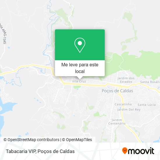 Tabacaria VIP mapa