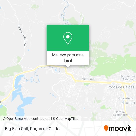 Big Fish Grill mapa